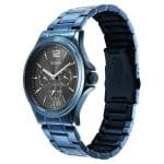 Titan Neo Splash Anthracite Dial Quartz Multifunction Stainless Steel Strap Watch for Men 1698QM01 - Image 3
