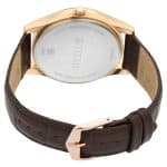 Titan Lagan Blue Dial Analog Leather Strap Watch for Men 1713WL01 - Image 4
