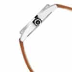 Titan Quartz Analog White Dial Leather Strap Watch for Men 1729SL03 - Image 3
