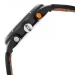 Titan Octane Quartz Multifunction Black Dial With Black Leather Strap Watch 1805KL02 - Image 4