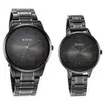 Titan Bandhan Anthracite Dial Analog with Date Stainless Steel Strap Watch for Couple 18062617NM01P - Image 2