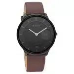 Titan Edge Slim Leather Strap Black Dial Analog Watch for Men 1843NL01 - Image 2