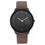 Titan Edge Slim Leather Strap Black Dial Analog Watch for Men 1843NL01