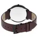Titan Edge Slim Leather Strap Black Dial Analog Watch for Men 1843NL01 - Image 5