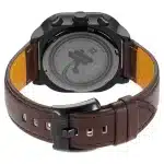 Titan Octane Aerobatics Green Dial Chronograph Leather Strap watch for Men 1856NL02 - Image 5