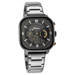 Titan Octane Aerobatics Anthracite Dial Chronograph Stainless Steel Strap watch for Men 1856QM01 - Image 2