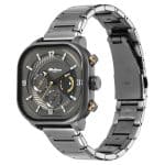 Titan Octane Aerobatics Anthracite Dial Chronograph Stainless Steel Strap watch for Men 1856QM01 - Image 5