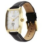 Titan Regalia Opulent White Dial Analog with Day and Date Leather Strap Watch for Men 1876YL02 - Image 3