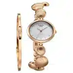Titan Raga Power Pearls Quartz Analog Mother Of Pearl Dial Metal Strap Watch for Women 2721WM01F - Image 2