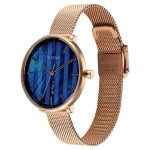 Titan Neo Analog Watch with Day and Date Mother Of Pearl Dial Rose Gold Color Stainless Steel Strap 2763WM01 - Image 3