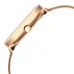 Titan Neo Analog Watch with Day and Date Mother Of Pearl Dial Rose Gold Color Stainless Steel Strap 2763WM01 - Image 4