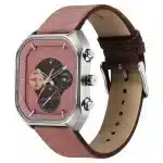 Fastrack After Dark Quartz Analog with Day and Date Brown Dial Leather Strap Watch 3270SL01 - Image 3
