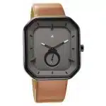 Fastrack After Dark Grey Dial Leather Strap Watch 3272NL02 - Image 2