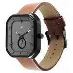 Fastrack After Dark Grey Dial Leather Strap Watch 3272NL02 - Image 3