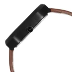 Fastrack After Dark Grey Dial Leather Strap Watch 3272NL02 - Image 4