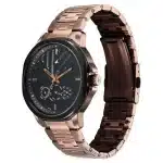 Fastrack Fleek Quartz Multifunction Black Dial Stainless Steel Strap Watch 3303KM02 - Image 3