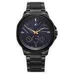 Fastrack Fleek Quartz Multifunction Blue Dial Stainless Steel Strap Watch 3303NM01