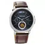 Fastrack Exuberant Quartz Multifunction Blue Dial Leather Strap Watch 3303SL01 - Image 3