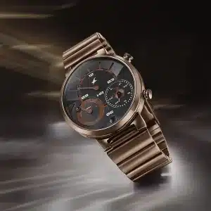 Gadgetoo Fastrack Gambit Micromotor Black Dial Brown Metal Strap Analog Watch 3309Qm02 Gadgetoo Fastrack Gambit Micromotor Black Dial Brown Metal Strap Analog Watch 3309Qm02