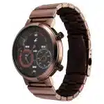 Fastrack Gambit Micromotor Black Dial Brown Metal Strap Analog Watch 3309QM02 - Image 3