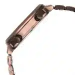 Fastrack Gambit Micromotor Black Dial Brown Metal Strap Analog Watch 3309QM02 - Image 4
