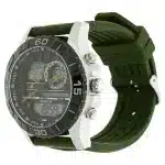 Fastrack Quartz Analog Digital Grey Dial Silicone Strap Watch 38035SP02 - Image 2