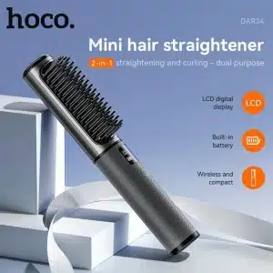 Gadgetoo Hoco Hair Straightener Comb Dar34 Mini Hair Styler