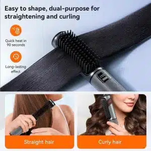 Gadgetoo Hoco Hair Straightener Comb Dar34 Mini Hair Styler