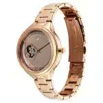 Fastrack Automatic Rose Gold Dial Metal Strap Watch For Girls 6310WM01 - Image 3