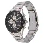 Titan Quartz Chronograph Black Dial Stainless Steel Strap Watch for Men 90106KM02 - Image 3