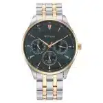 Titan Opulent Blue Dial Quartz Multifunction Stainless Steel Strap watch for Men 90127KM02