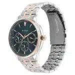 Titan Opulent Blue Dial Quartz Multifunction Stainless Steel Strap watch for Men 90127KM02 - Image 3