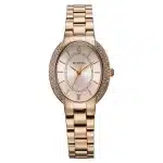 Titan Metro Quartz Analog Rose Gold Dial Stainless Steel Strap Watch For Women 95304WM01