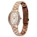 Titan Metro Quartz Analog Rose Gold Dial Stainless Steel Strap Watch For Women 95304WM01 - Image 3