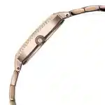 Titan Metro Quartz Analog Rose Gold Dial Stainless Steel Strap Watch For Women 95304WM01 - Image 4