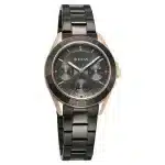 Titan Glamour Quartz Multifunction Grey Dial Grey Stainless Steel Strap Watch For Women 95315KM02 - Image 2
