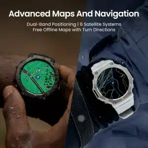 Gadgetoo Amazfit T-Rex 3 Rugged Smartwatch With 12 Month'S Warranty