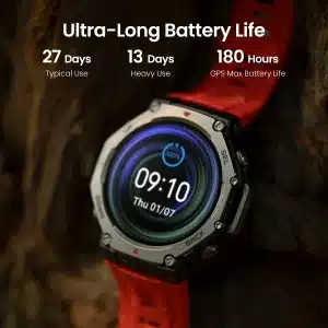 Gadgetoo Amazfit T-Rex 3 Rugged Smartwatch With 12 Month'S Warranty