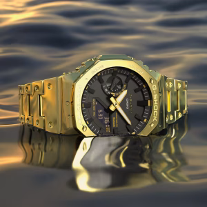 Gadgetoo Casio G-Shock Full Metal 2100 Series Gm-B2100Gd-9A Gold