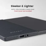 Pitaka Classic Ultra-Slim Case for Galaxy Z Fold 6 -600D Black/Grey (Twill)