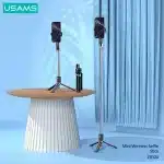 Usams ZB324 Wireless Bluetooth Remote Selfie Stick Tripod Stand 1.1M
