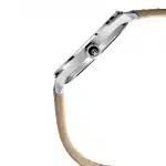 Titan Men's Urban Edge Lustrous Silver Dial Leather Watch 1802SL01 - Image 3