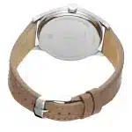 Titan Men's Urban Edge Lustrous Silver Dial Leather Watch 1802SL01 - Image 4