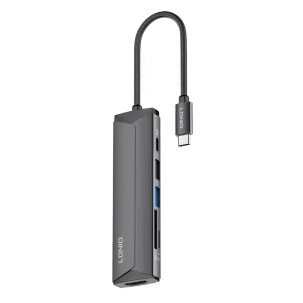 LDNIO DS-56H PD100W 5-in-1 Docking Station Type-c Data Hub