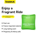 Baseus Air Freshener Margaret Series 4pcs Combo 1x Neon Garden 1xRainbow Meadow 1xCedar Oud 1xPomelo Coast