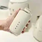 Tumbler Thermos Cup Milky White Coffee Mug Insulated Water Bottle 240ml