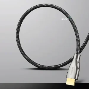Gadgetoo Ugreen Hd131 Carbon Fiber Zinc Alloy 1.5M Hdmi Cable