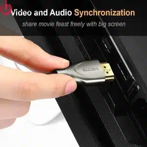 Gadgetoo Ugreen Hd131 Carbon Fiber Zinc Alloy 1.5M Hdmi Cable