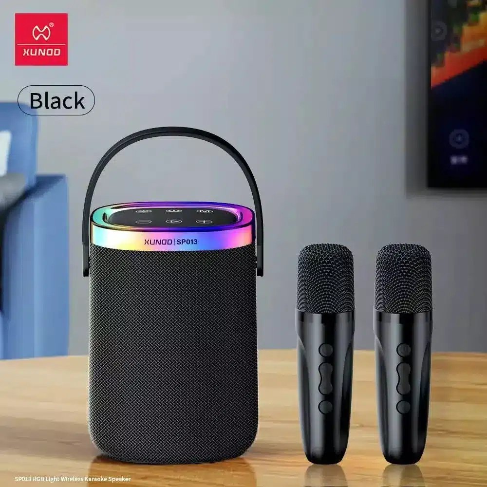 Xundd-Sp013-Rgb-Light-Wireless-Karaoke-Speaker-5 Xundd Sp013 Rgb Light Wireless Karaoke Speaker - Image 1
