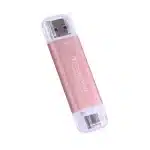 Transcend 1TB ESD310P Type C Portable SSD Pink - Image 2